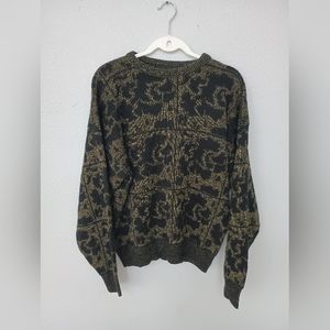 Vintage Gitano Floral Print Sweater